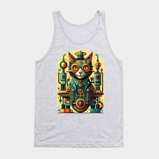 Mechanical Cat Tank Top